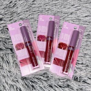 BRAND NEWW SET OF (3) “LE MERCERIE” FULL COVERAGE LIP GLOSSES